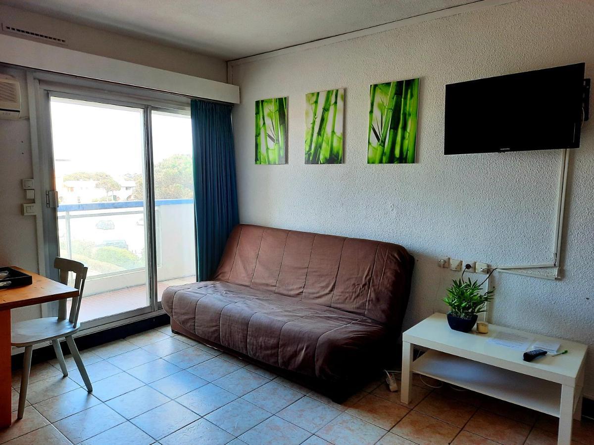 Appartement Studio Bambou - Piscine - accès direct à la plage - Lydia Playa à Le Barcarès Extérieur photo